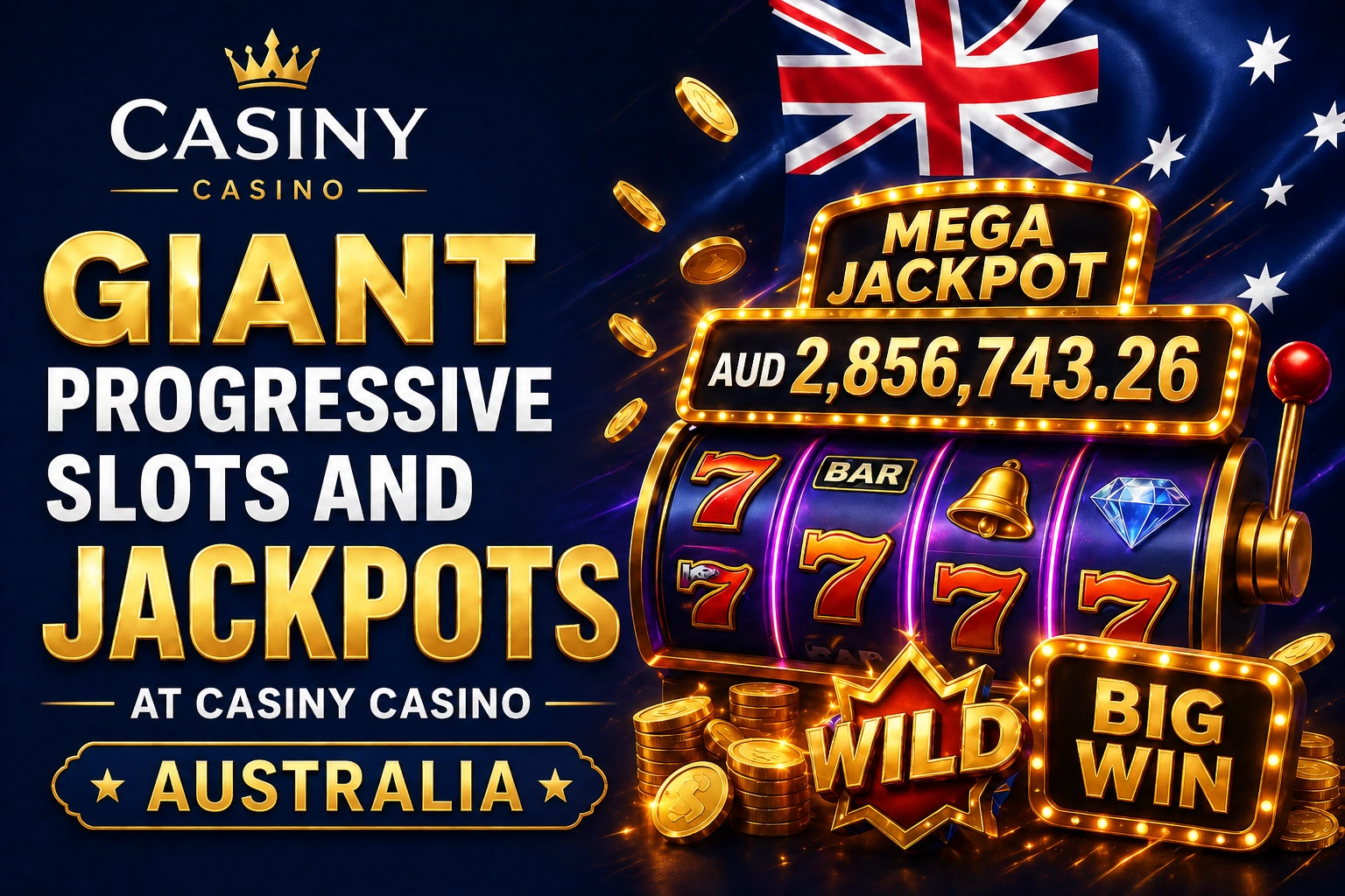 Slots and Jackpots at Casiny Casino Australia